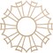 Ekena Millwork Augustus Wood Fretwork Pierced Ceiling Medallion, Alder, 16"OD x 5 5/8"ID x 1/4"T CMWP16X16X0250AUAL - alternate 1